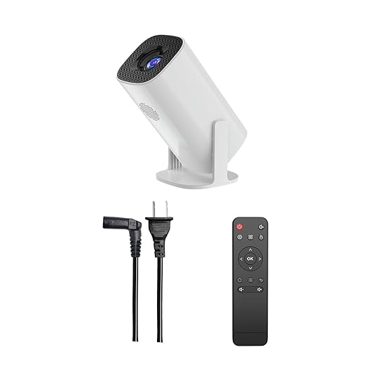 Mini HD Projector for Phones & Laptops | Movies, Gaming & Parties – 4K/1080P Ready