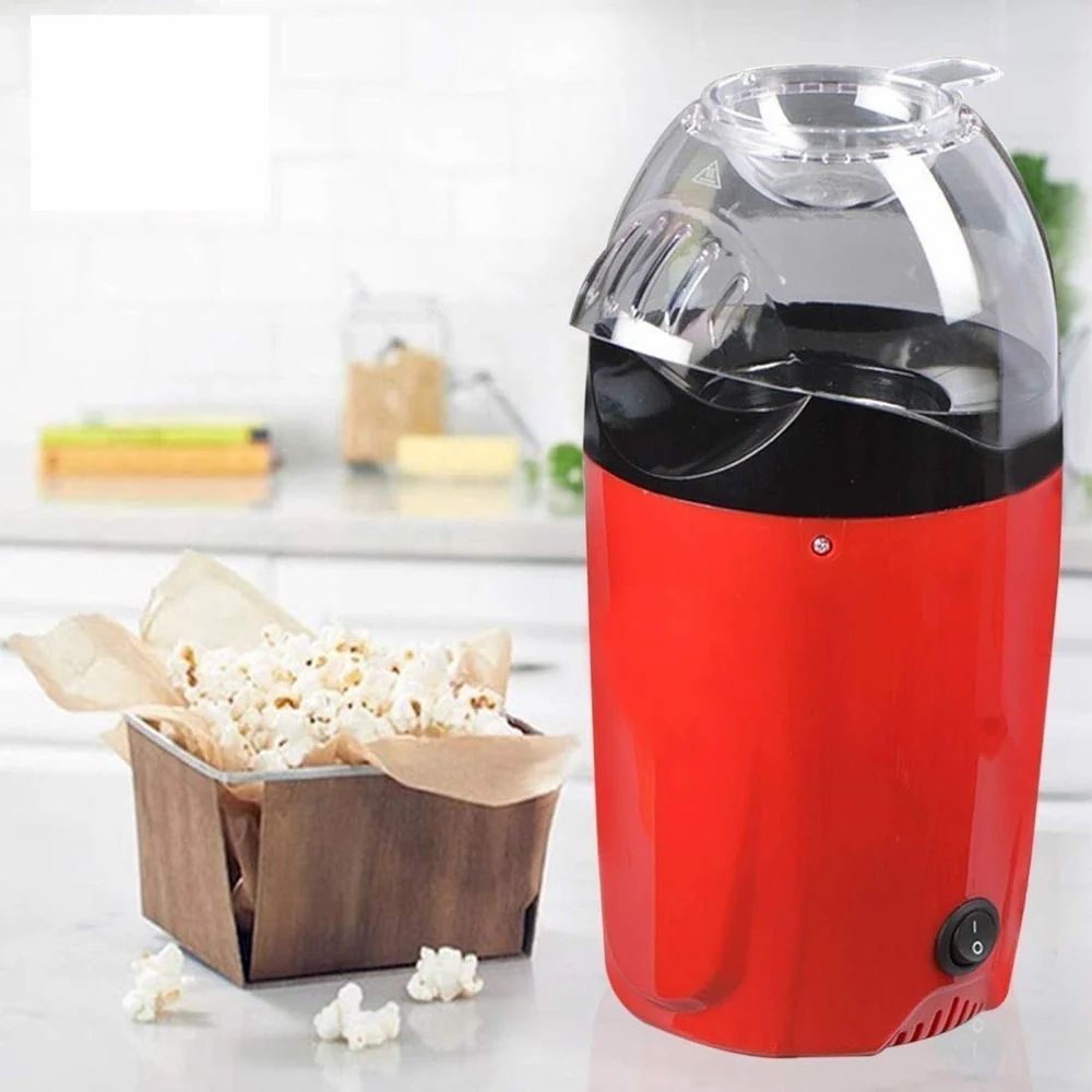 Electric Popcorn Maker | No Oil Required | Easy One-Touch Operation