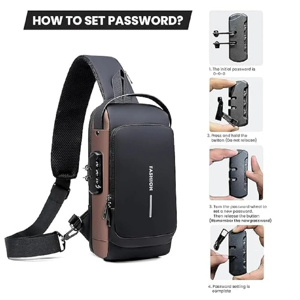 Crossbody Sling Bag For Men & Women